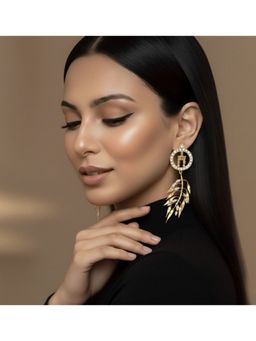 Suhani Pittie - Jewels And Knotgrass Long Drop Earrings