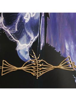 Suhani Pittie - Damaru Drum Gold Bracelet