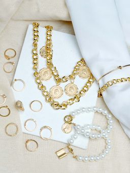 Joker and Witch - Merlot Glow Jewellery Set for Women