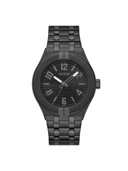 Guess - Men Black Analog Round Dial Watch - GW0661G3