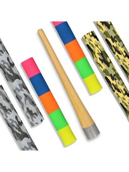 Vector X - Rubber Cricket Bat Grip With Cone (Set of 7)