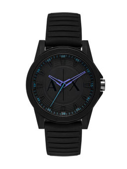 ARMANI EXCHANGE - Men Black Silicone Watch AX2533