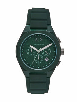 ARMANI EXCHANGE - Men Green Silicone Watch AX4163