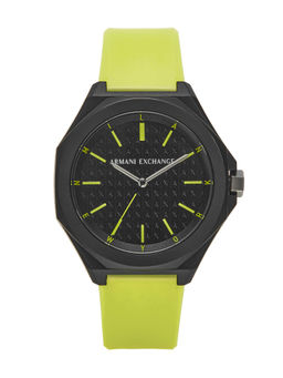 ARMANI EXCHANGE - Women Yellow Silicone Watch AX7155SET