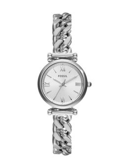 Fossil - Women Carlie Silver Stainless Steel Watch ES5331