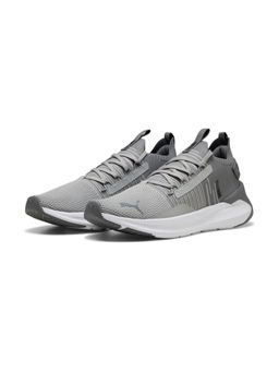 Puma - Unisex Grey SOFTRIDE Symmetry Fuzion All-Day Running Shoes