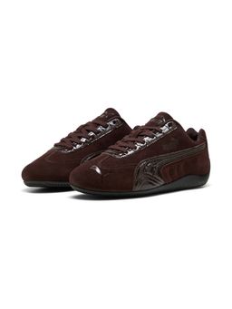 Puma - Speedcat Croc-Texture Women Brown Sneakers
