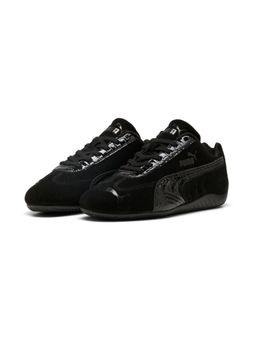 Puma - Speedcat Croc-Texture Women Black Sneakers