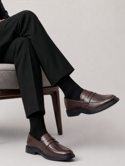 Louis Stitch - Men Brunette Brown Comforter Loafers