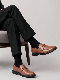 Louis Stitch - Men Russet Tan Comforter Series Formal Loafers