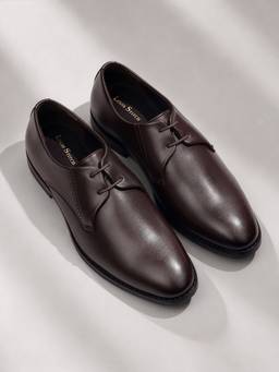 Louis Stitch - Men Brunette Brown Formal Derbies