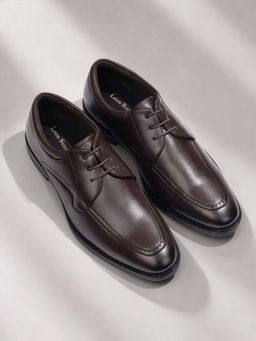 Louis Stitch - Men Brunette Brown Formal Derbies