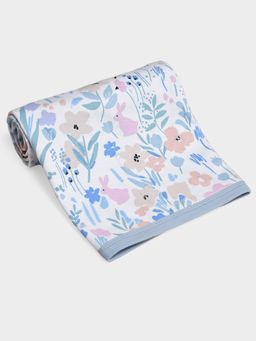 Mi Arcus - 100% Cotton Premium Soft Printed Multicolor Blanket for Kids (0-12 Months)