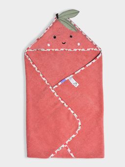 Mi Arcus - Solid Soft 100% Cotton Peach Bath Towel (6-12 Months)