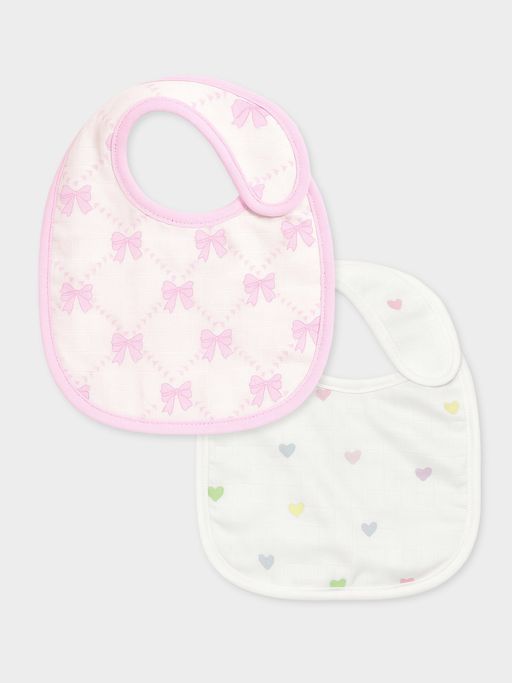 Mi Arcus Printed Feeding Bibs (Pack Of 2)