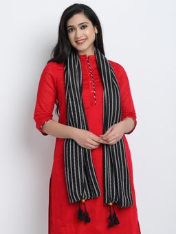 Wicked stitch - Scarves For Women Cotton ChalkStripes