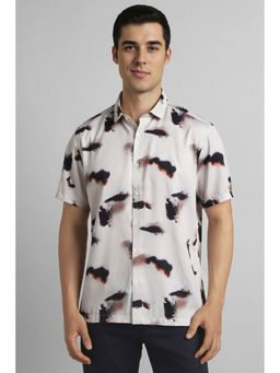 Simon Carter - White Printed Shirt