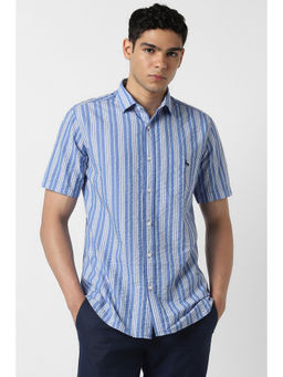 Van Heusen - Blue Stripe Shirt