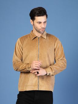 RIGO - Men Cream Corduroy Jacket