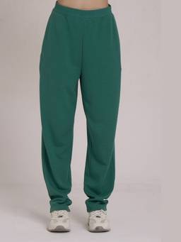Muvazo - Green Sculpted Pant