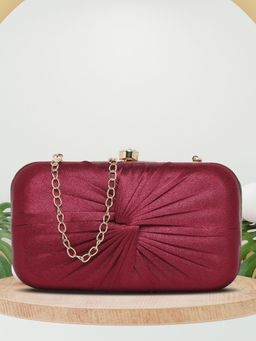 Lavie - Women's Cheer Framed Clutch (Maroon) (S)