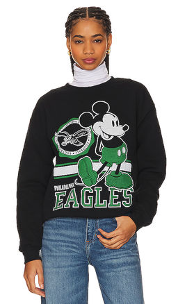 Junk Food - Eagles Mickey Crewneck