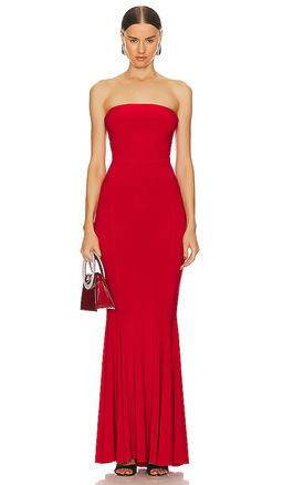 Norma Kamali - Strapless Fishtail Gown