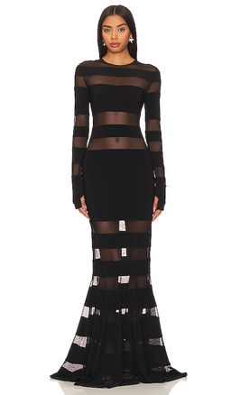 Norma Kamali - Spliced Dress Fishtail Gown