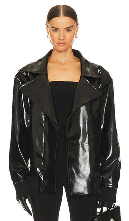 Norma Kamali - Oversized Moto Jacket