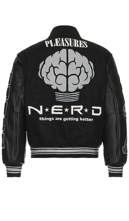 Buy Pleasures Nerd Varsity Jacket Online