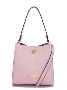 Giordano - Women Hobo Leather Shoulder Bag - Pink