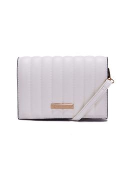 Giordano - Women Leather Sling Bag - White