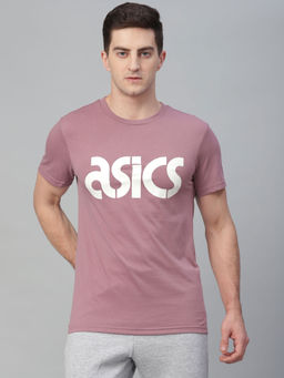 ASICS - Jsy Bl Ss Purple Casual T-Shirt