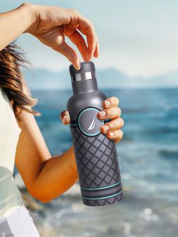 Nautica - Grey Leak-Proof 24-Hour Hot & Cold Bottle