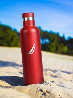 Nautica - Red Iconic Leak-Proof 24-Hour Hot & Cold Bottle