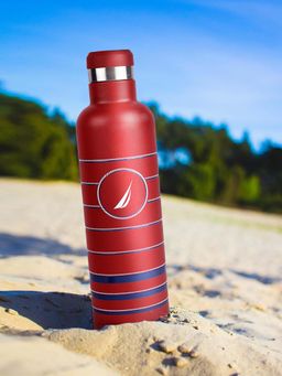 Nautica - Red Iconic Leak-Proof 24-Hour Hot & Cold Bottle