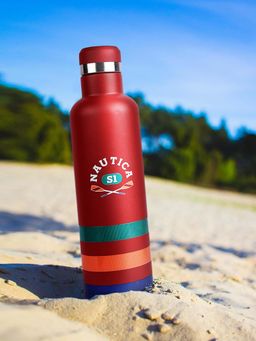 Nautica - Red Leak-Proof 24-Hour Hot & Cold Bottle