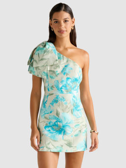 Forever New - Darcy One Shoulder Bow Mini Dress