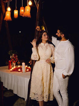 MISS MOSA BY AKANKSHA - Mexicano Luxury Lace Dress