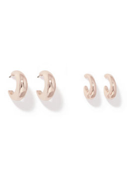 Forever New - Carla Curve Earring Pack Of 2