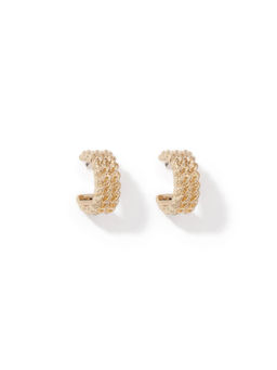 Forever New - Zara Weave Hoop Earrings