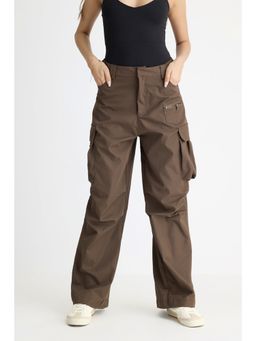 FREAKINS - Womens Brown Looper Cargo