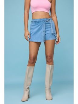 FREAKINS - Sapphire Denim Skort