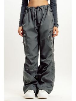 FREAKINS - Grey Parachute Cargo Pant