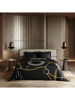 Stoa Paris - Baroque 300 TC Sateen Limelight Heiress Printed King Comforter