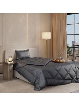 Stoa Paris - Date Night Twilight Embrace Bed In A Bag Single Bedsheet, Comforter with 1 Pillow Cover