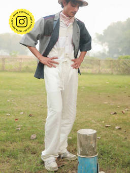 Doodlage - Men's Regen Beige Pants