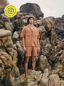 Essgee - Asher Holiday Shirt - Brown