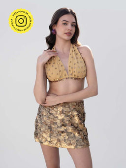 Essgee - Gold Matara Bikini Style Top