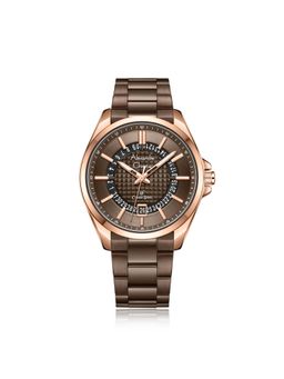 Alexandre Christie - Ac 8691 Mdb Classic Steel Watch For Men - Brown Colorway (M)